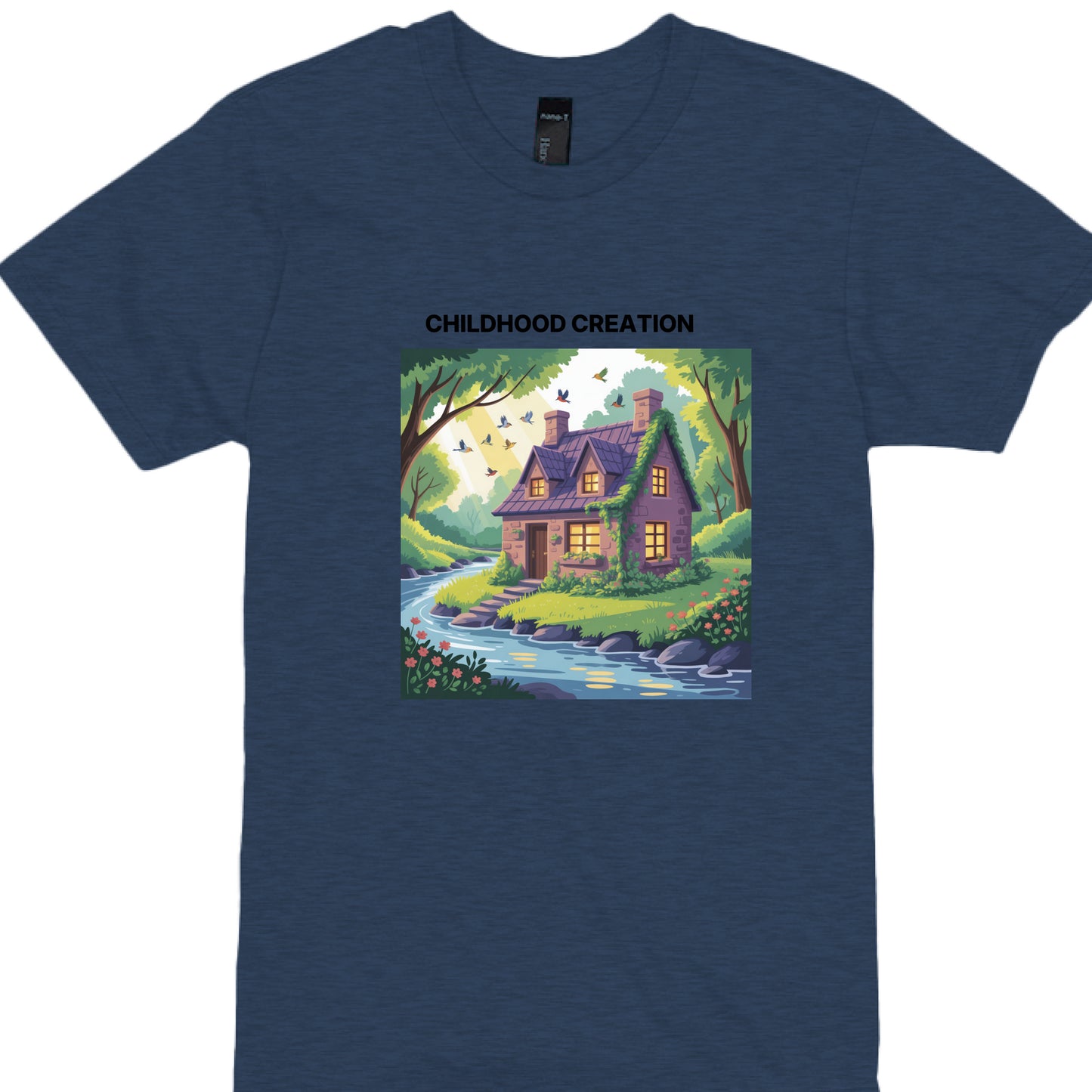 Heather Navy - FRONT